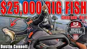 I Got BIG FISH by 1oz! MLF Heavy Hitters - Caney Lake, LA - Day 1