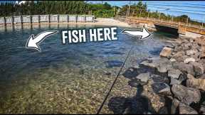How To Find Saltwater Fishing Spots - PART 1 - Surf Fishing - WHAT TO LOOK FOR
