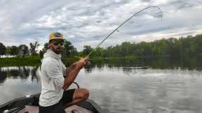 GIANT Fish SMOKED Me At The Boat! ( CATCH, CLEAN & COOK!)