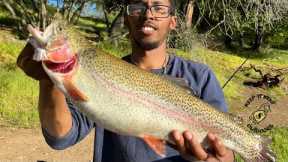 Slammin’ Cutbows After Lake Amador Trout Plant