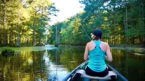 2 HOURS of AMAZING Bass Fishing in a SWAMP LAKE!!!!
