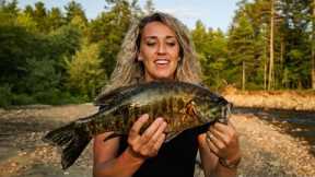 Fishing Catch and Cook | Exploring a Sweet New Spot!