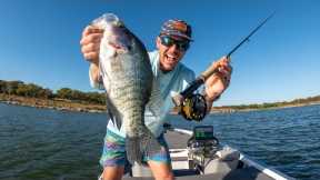 Naked Nymph Fly Fishing for Crappie ( Ultimate Sensitivity! )