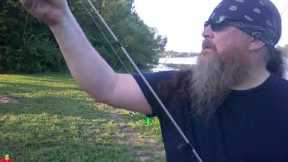 Ultralight set up did all the work on Binder Lake