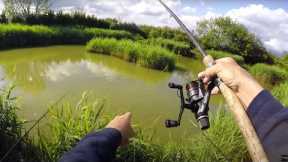Float Fishing a TINY LAKE