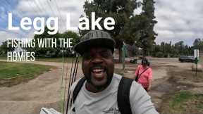 ELD FISHING LEGG LAKE (Whittier Narrows) with Hot Lipps & BBD (The Black Bill Dance)