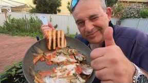This Hurts!  Fish Catch n Cook with an Injury