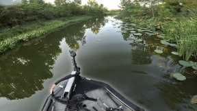 !!! Exploring an ULTRA HIDDEN Oxbow Lake for Epic Bass Fishing!