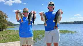 Fishing Lake Jordan in the fall | fall bass fishing #fishing