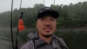 Badin Lake Tough Fall Bass Fishing
