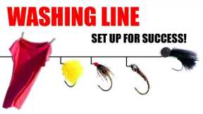 Washing Line set up's to try! #flyfishing #fishing #fishingtips