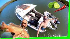 2 days Solo mini mothership - Chilli lime fish recipe - Catch & Cook - EP.592