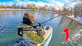 This Bait ALWAYS Catches Fish in COLD Water!