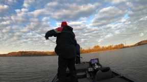Lake Barkley Winter bass Fishing