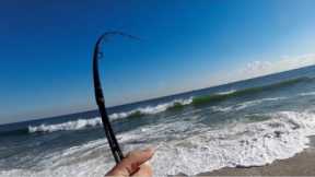 First NJ Surf Fishing Mission For BIG STRIPERS Fall 2023!!