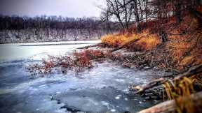 Trapping a PRIVATE Fishing Pond!!!!!