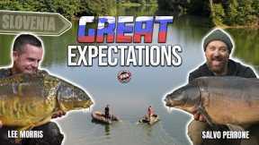 EUROPEAN CARP-FISHING ADVENTURE WITH MOZZA AND SALVO! GREAT EXPECTATIONS | DNA BAITS | SLOVENIA