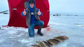 Ice Fishing on Lake of the Woods!