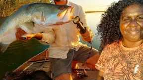 Indigenous womens secret to catching BIG Barramundi