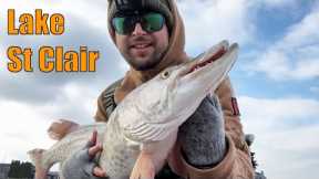 MUSKY fishing on the MINI BOAT & the SHORE!