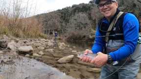 Texas Trout Fishing - Even some on the Dry Fly!
