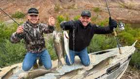 Lake Mead Is Drying up! The Fish Are Starving! {Catch Clean Cook} with Sin City Outdoors