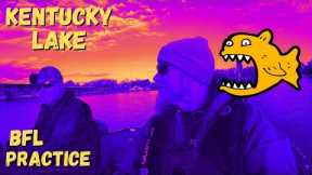 Kentucky Lake BFL Practice With Joe Taylor February 2024