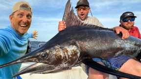 Blue Marlin on a SPINNING Rod! We DIDN’T Expect this!!! {Catch Clean Cook}
