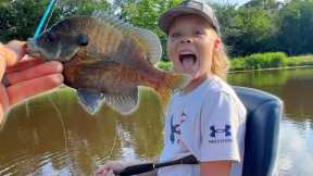 Bluegill Catch, Clean, and Cook! Grilled Fish Quesadillas