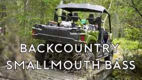 Outstanding Topwater Smallmouth Bass Fishing in BackCountry Lakes