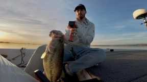 Finessing Largemouth Bass into Biting | Lake Oroville Afterbay Early Spring Fishing