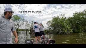 Fishing the BRAND NEW Bois D'Arc Lake!! - Once in a Lifetime Opportunity - They in the BUSHES!!!