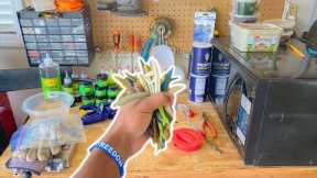 REMELTING MY USED SOFT PLASTICS!