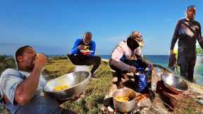 Survival Skills On A Deserted Tropical Island: Hunting, Catching, Cleaning And Cooking