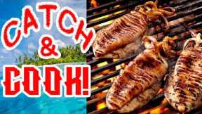 Epic Boat Fishing Adventure: Catch & Cook Fish & Squid 🎣🦑🍽️