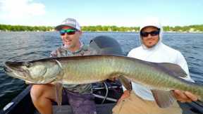 Open Water MONSTER Musky!!