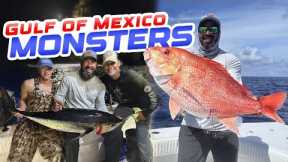 Fishing for GIANT RED SNAPPER and TUNA in the Gulf of Mexico (Louisiana)