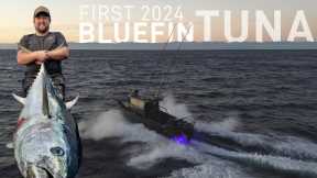 FIRST 2024 BLUEFIN TUNA - Greymouth, New Zealand