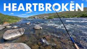 Fishing a Famous Mountain River with a New Rod (Tenkara Fly Fishing)