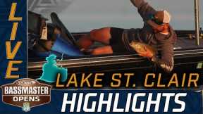 Highlights: Bassmaster Open at Lake St. Clair (Final Day)
