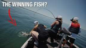 Catching the WINNING Fish! (Lake Erie Junior Bass Fishing Tournament 2024)