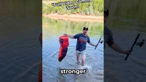 Worlds largest crank bait #bassfishing #fishing
