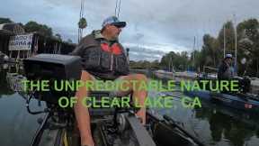 THE UNPREDICTABLE NATURE OF CLEAR LAKE. #kayakbassfishing #largemouthbass #dangerouswaters