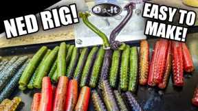 Make Insane Ned Rigs in Minutes (Soft Plastic Lure Making)