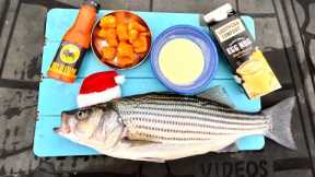 Catch and Cook -Buffalo Fish Nuggets with Eggnog Dipping Sauce! (Christmas Edition)