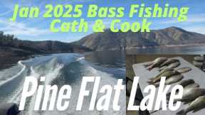 Jan 2025 Bass fishing. #fresno #usa #fish #fishing #bassfishing #california #lake #pineflat