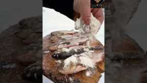 Amazing fishing and cooking in nature #fishing #outdoors #food #camping #cooking