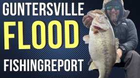 PRE SPAWN Guntersville February Fishing REPORT (FLOOD)