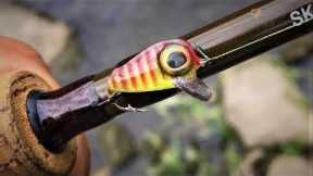 Smallest CrankBait Ever | One Day Build to Catch