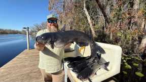 Why We Stayed at This Old Florida Fish Camp | Limb Lines and CATFISH STEW! Catch Clean Cook